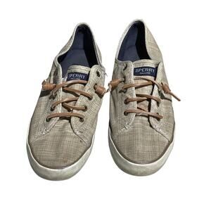 Sperry Top-Sider View Cross Hatch Shoes Women’s 10M — Casual, Coastal, Classic